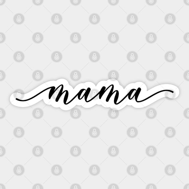 Mama - Family Sticker by Textee Store